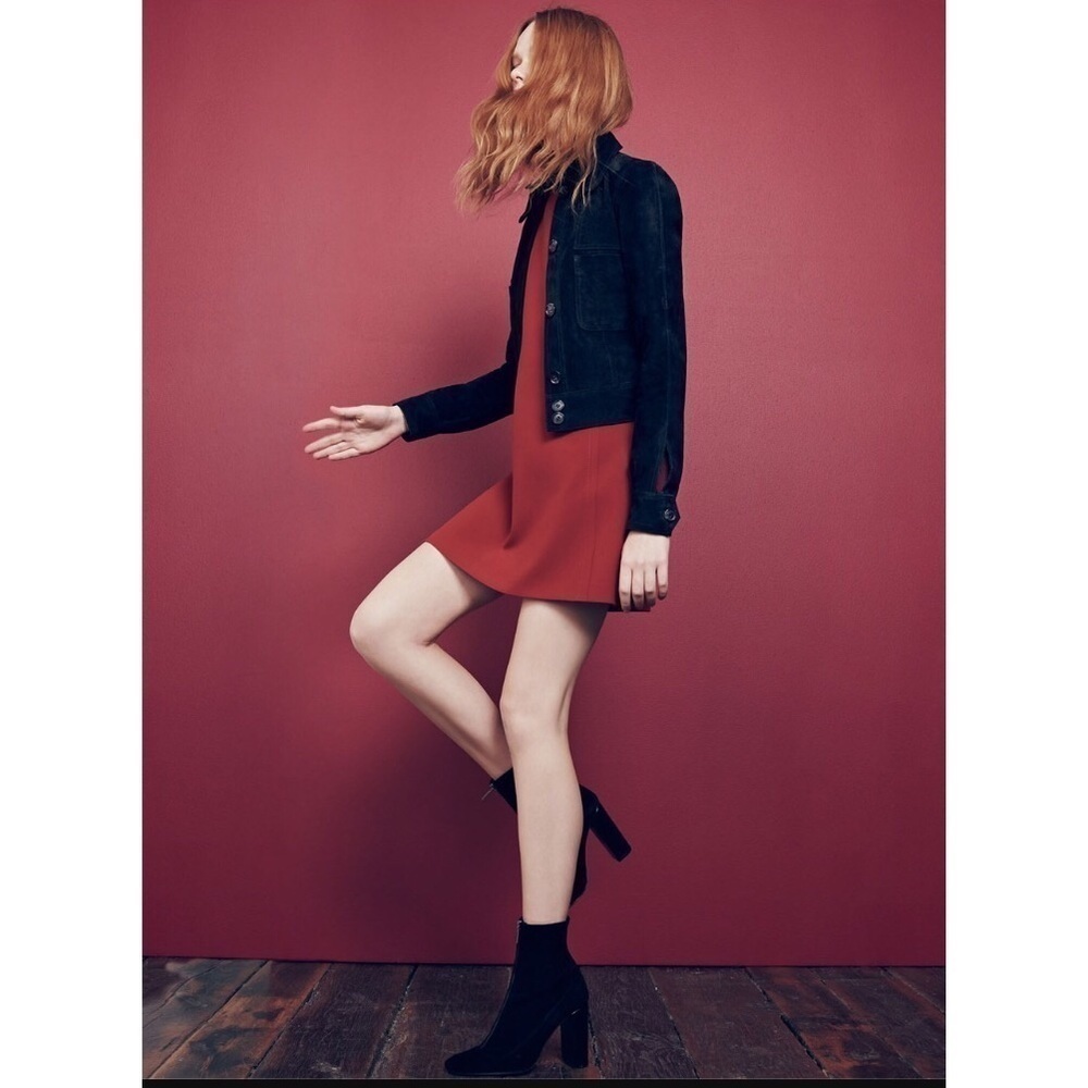 Dark Orange Zara Dress